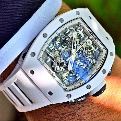 richard mille rmo11|richard mille watch white ghost.